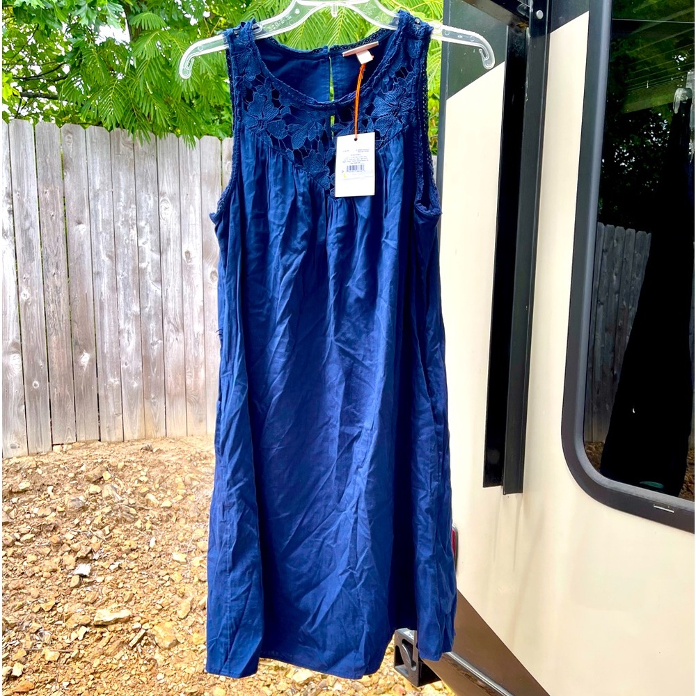 Lightweight babydoll mini dress